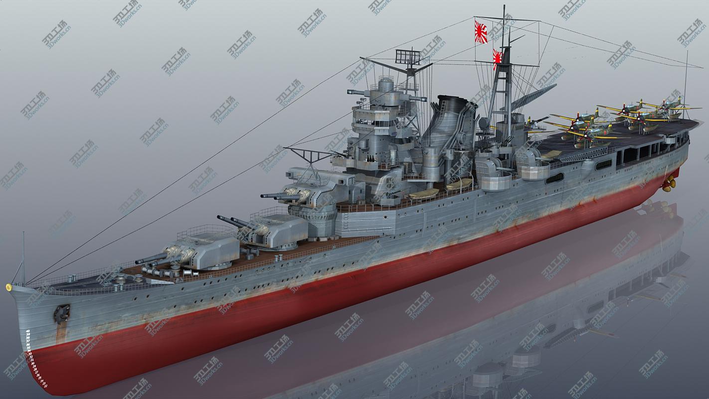 images/goods_img/202104093/Japanese aircraft cruiser Mogami 3D model/3.jpg